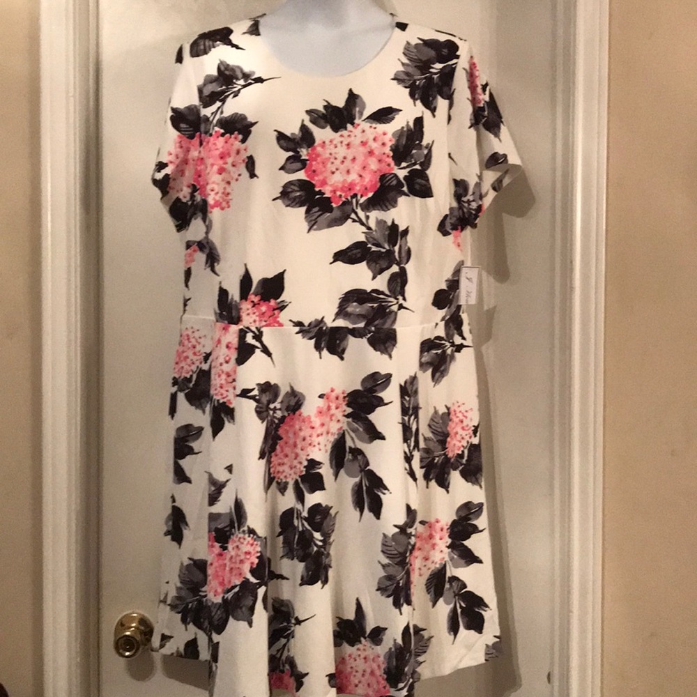 Beautiful floral dress, Size 20W, NWT